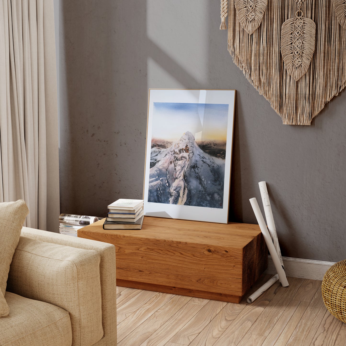 Twilight Over Tititea - Print