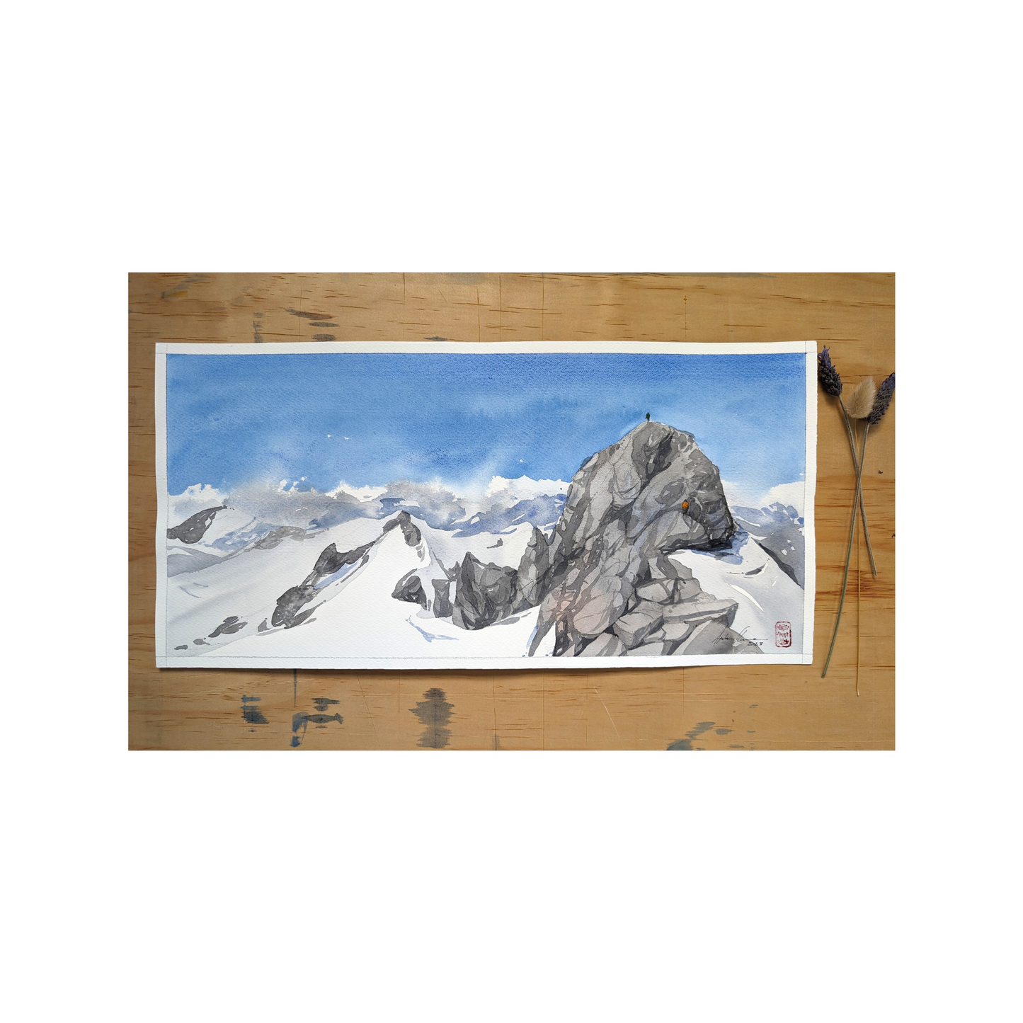 Bluebird at Mt Tyndall - Original