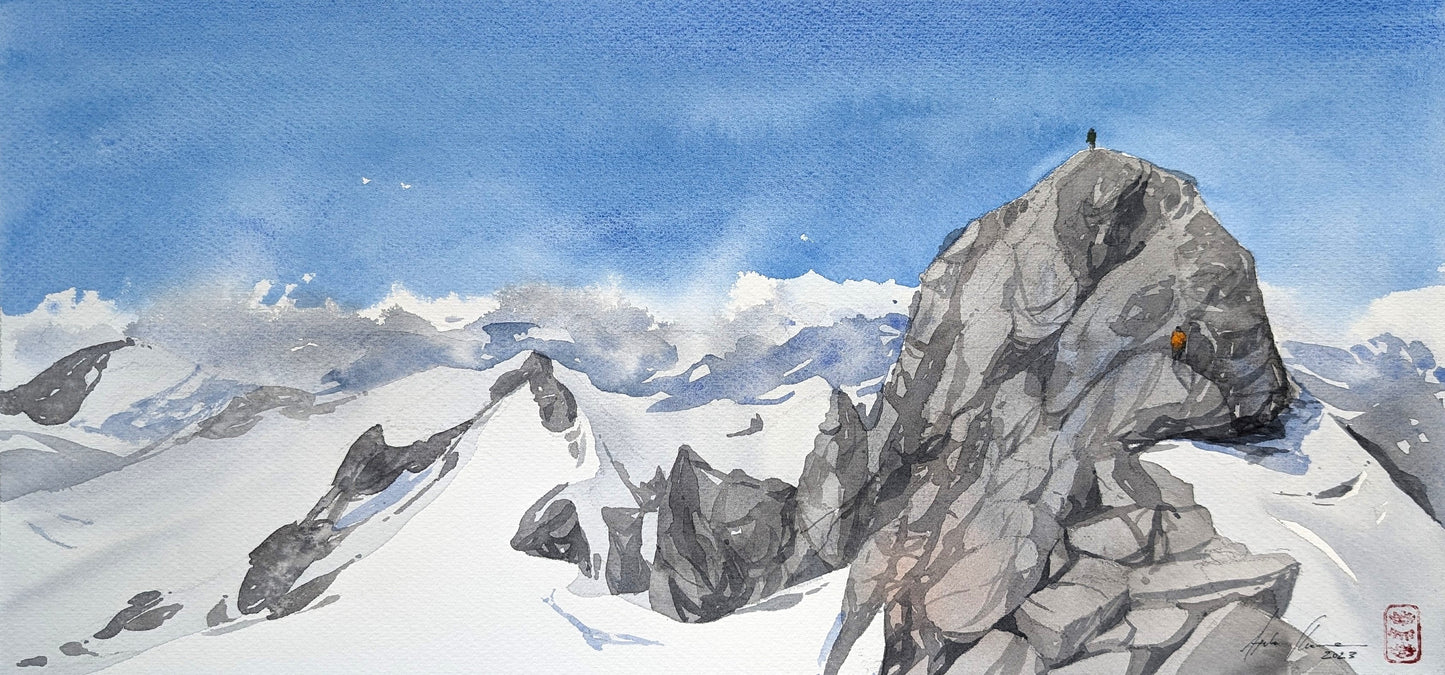 Bluebird at Mt Tyndall - Original
