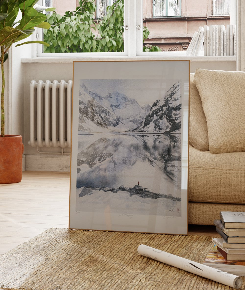 Winter Tranquility - Print - Agata Skoneczna Art